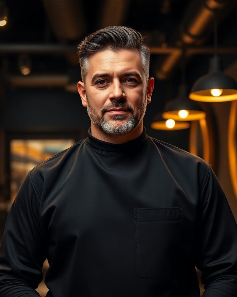 Retrato de Marco Fernández